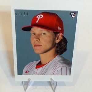 2021 Topps Alec Bohm Limited for Bowman Transcendent VIP party # 47/50